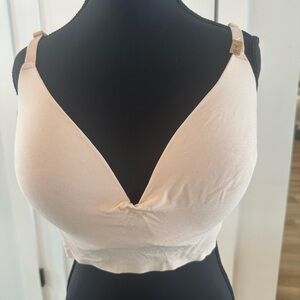 Victoria Secret Nude V-Neck Seamless Bralette Size XXL - Women Intimates